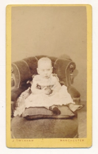 CDV dziecko fotografia wizytowa  - 25299