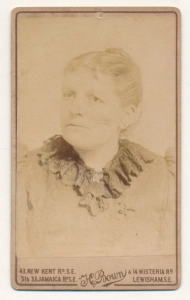 CDV kobieta fotografia wizytowa  - 25303