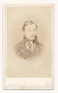 CDV mężczyzna fotografia wizytowa  - 25309