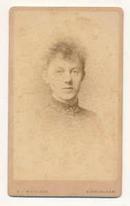 CDV kobieta fotografia wizytowa  - 25310