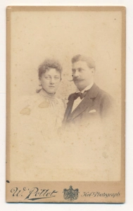 CDV kobieta mężczyzna fotografia wizytowa  - 25314