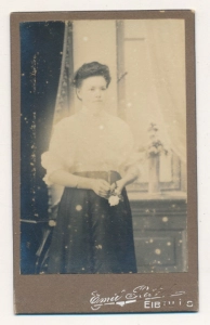CDV kobieta fotografia wizytowa  - 25315