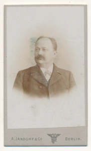 CDV mężczyzna fotografia wizytowa  - 25317