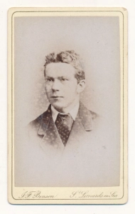 CDV mężczyzna fotografia wizytowa  - 25330