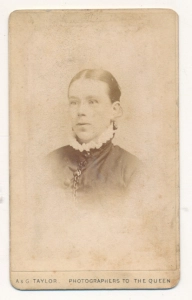 CDV kobieta fotografia wizytowa - 25340