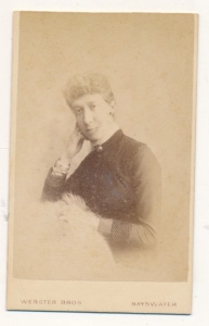CDV kobieta fotografia wizytowa - 25343