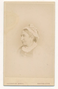 CDV kobieta fotografia wizytowa - 25345