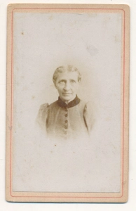 CDV kobieta fotografia wizytowa - 25347