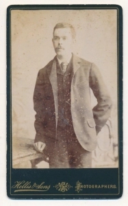 CDV mężczyzna fotografia wizytowa - 25361