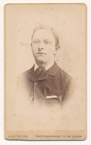 CDV mężczyzna fotografia wizytowa - 25362