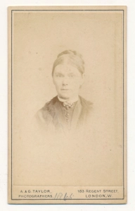 CDV kobieta fotografia wizytowa - 25373