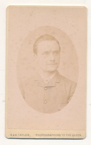 CDV mężczyzna fotografia wizytowa - 25381