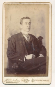 CDV mężczyzna fotografia wizytowa - 25384