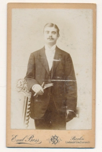 CDV mężczyzna fotografia wizytowa - 25386