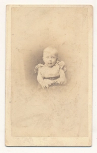 CDV dziecko fotografia wizytowa - 25387