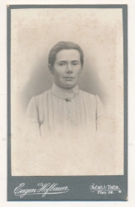 CDV kobieta fotografia wizytowa - 25389