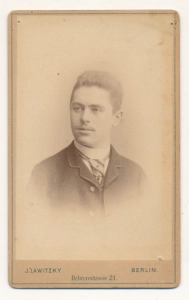 CDV mężczyzna fotografia wizytowa - 25392