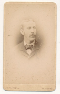 CDV mężczyzna fotografia wizytowa - 25394