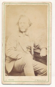 CDV mężczyzna fotografia wizytowa - 25396