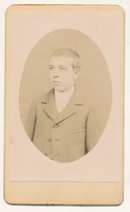 CDV mężczyzna fotografia wizytowa - 25403