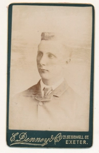 CDV mężczyzna fotografia wizytowa - 25410