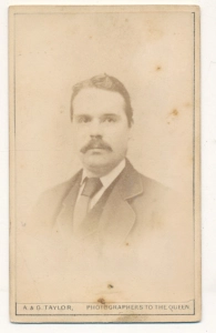 CDV mężczyzna fotografia wizytowa - 25413