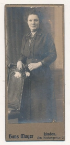 CDV kobieta fotografia wizytowa - 25416