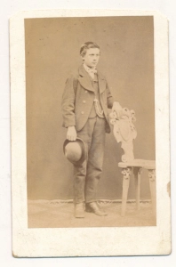 CDV mężczyzna fotografia wizytowa - 25431