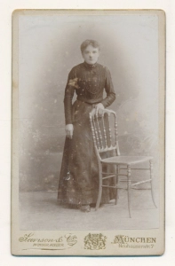 CDV kobieta fotografia wizytowa - 25436