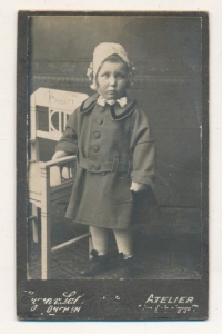 CDV dziecko fotografia wizytowa - 25437