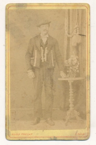 CDV mężczyzna fotografia wizytowa - 25441