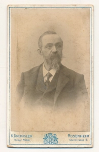 CDV mężczyzna fotografia wizytowa - 25442