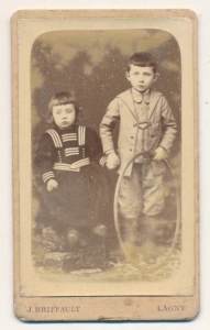 CDV dziecko fotografia wizytowa - 25445