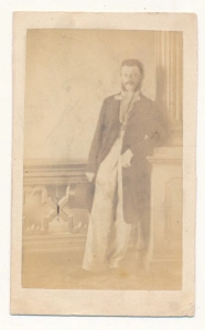 CDV mężczyzna fotografia wizytowa - 25450