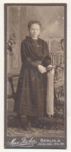 CDV kobieta fotografia wizytowa - 25454