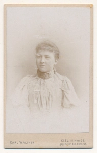 CDV kobieta fotografia wizytowa - 25457
