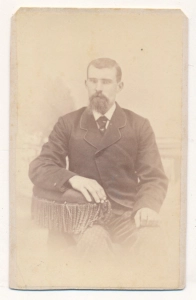 CDV mężczyzna fotografia wizytowa - 25463