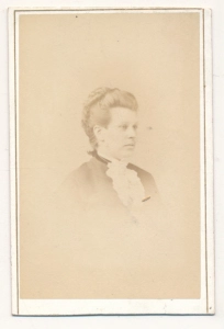 CDV kobieta fotografia wizytowa - 25486