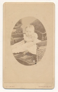 CDV dziecko fotografia wizytowa - 25490
