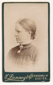CDV kobieta fotografia wizytowa - 25495