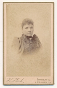 CDV kobieta fotografia wizytowa - 25517
