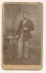 CDV mężczyzna fotografia wizytowa - 25531