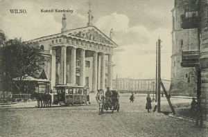 Wilno Kościół Katedralny - Reprodukcja 5796