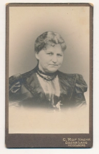 CDV kobieta fotografia wizytowa - 25539