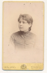 CDV kobieta fotografia wizytowa - 25540