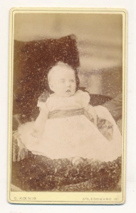 CDV dziecko fotografia wizytowa - 25544