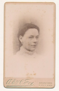 CDV kobieta fotografia wizytowa - 25552