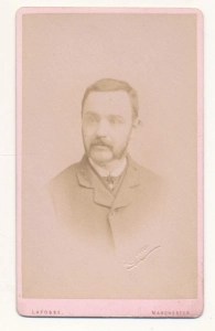 CDV mężczyzna fotografia wizytowa - 25558