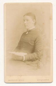 CDV kobieta fotografia wizytowa - 25577