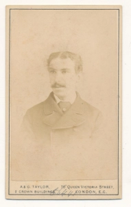 CDV mężczyzna fotografia wizytowa - 25581